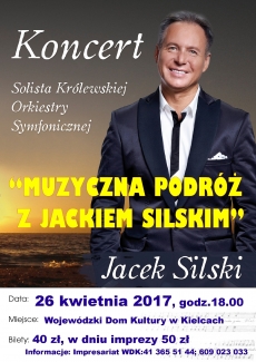 Jacek Silski wystąpi w WDK 26 kwietnia.