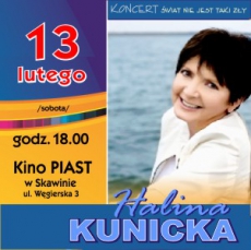 Koncert Haliny Kunickiej