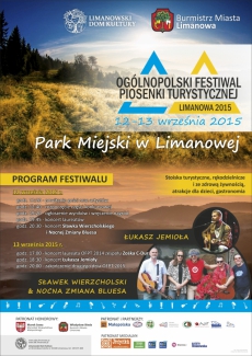 Ogólnopolski Festiwal Piosenki Turystycznej Limanowa 2015 - dzień II